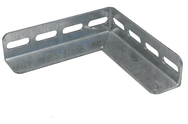 L型ﾌﾞﾗｹｯﾄ LB-22-Zn（受注生産品） （溶融亜鉛メッキ