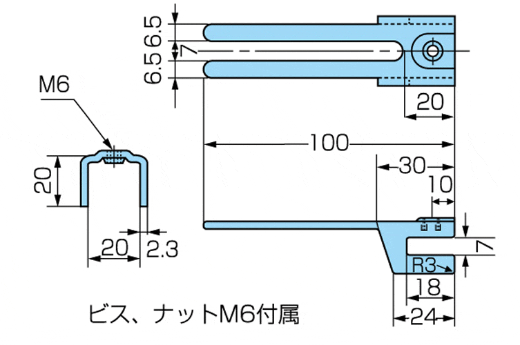 クイックホルダー　ＫＨ－１００－３Ｃ Ｎ・ＳＷ付