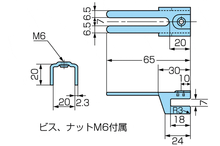 クイックホルダー　ＫＨ－６５－３Ｃ Ｎ・ＳＷ付