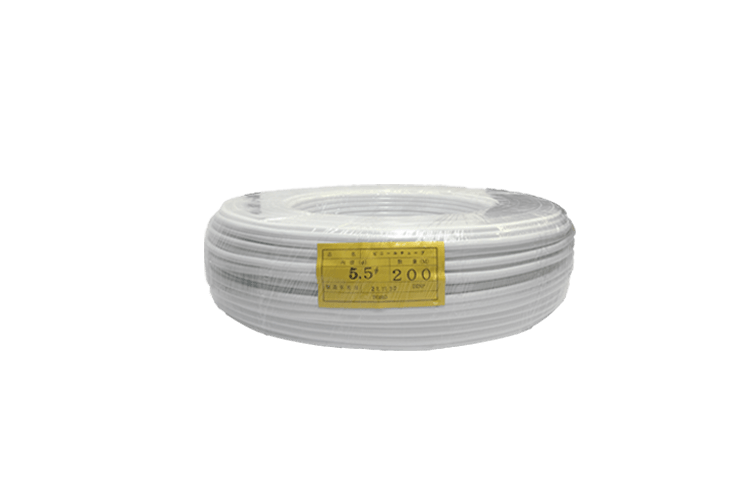 ビニールチューブ　５．５φ　白 5.5φ×0.5t