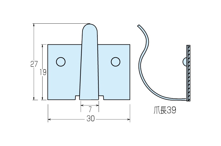 ハイステッカー　Ｅ－３０Ｂ 黒三価クロメート
