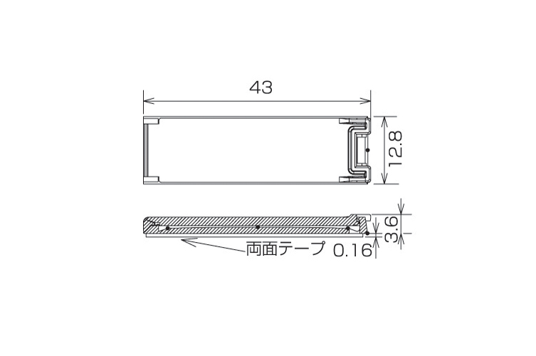 カードホルダー　ＣＳＹ－５－ＣＴ　紙入り (十個連続貼付ﾀｲﾌﾟ)